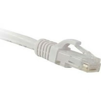 2FT CAT6 WHITE BOOT PATCH CABLE