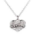 thumbnail image 2 of Carta Miembros de la familia Collar de corazón de diamante completo Accesorios de moda para mujer Wmkox8yi  sjalhkljlk1111, 2 of 5