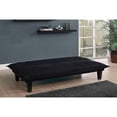 thumbnail image 3 of DHP Lodge Tufted Upholstery Futon Couch, Multiple Colors, 3 of 6