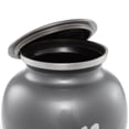 thumbnail image 5 of Reminded Pet Cremation Urns for Dog and Cat Ashes, Brass Memorial Paw Print Urn - Small Up to 35 Pounds Gray, 5 of 7