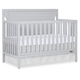 thumbnail image 5 of Nursery Bundle, Dream On Me Cape Cod 5 in 1 Convertible in Pebble Grey and Crib & Toddler Mattress Bundle, 5 of 11