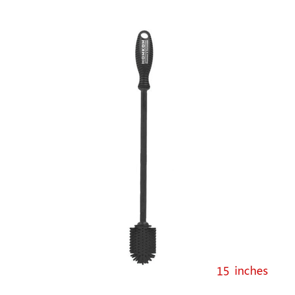 Silicone Bottle Brush Long Handle Water Bottle Cleaning Brush Vase Glassware Cup Brush Cleaner