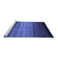thumbnail image 2 of Ahgly Company Machine Washable Indoor Rectangle Abstract Blue Contemporary Area Rugs, 5' x 7', 2 of 4