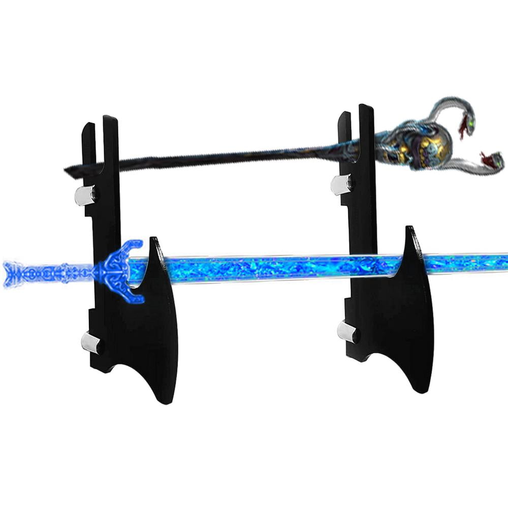 Famure Acrylic Saber Display Holder Easy to Install Wall Mount Wand