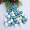 thumbnail image 5 of Shatterproof Christmas Ornaments, 36 Pack Painted Christmas Ball Gift Box Set Tree Hanging Ornaments, 5 of 8