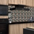 thumbnail image 3 of 20 piezas de azulejos de pared para baño autoadhesivos despegables y pegables de 20 x 20 cm, azulejos autoadhesivos 3D para bordes de azulejos de pared de baño y cocina, 3 of 5