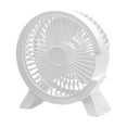 thumbnail image 2 of Fanshiluo USB Desk Fan Small But Powerful Portable Quiet Desktop Fan Adjustment Mini Fan For Better Cool Home Office Car Indoor Outdoor, 2 of 8