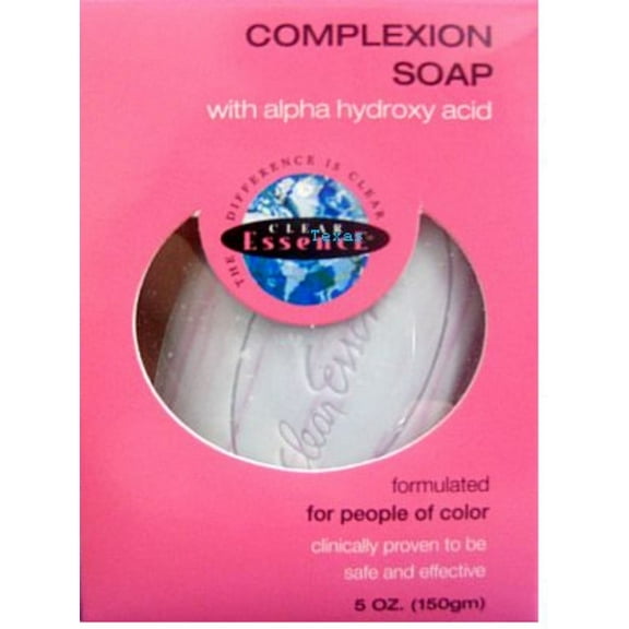 Clear Essence Anti-Aging Complexion Soap with Alpha Hydroxy Acid, 5 oz (Pack of 3)