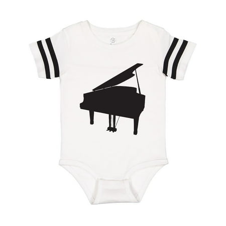 

Inktastic Piano Silhouette Gift Baby Boy or Baby Girl Bodysuit