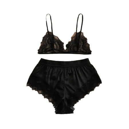 

Sheer Short Sets Spaghetti Strap Sleeveless Sleepwear Sexy Women s Pajama Sets