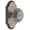 Antique Pewter, variant on Grandeur Arccir_Sd_Na Arc Solid Brass Single Dummy Door Knob - Brass