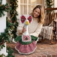 thumbnail image 7 of AZXY Christmas Porch Goose Outfit, 23" Holiday Party Costume Set for Porch Goose, Goose Clothes for Cement Goose, Goose Clothing for Goose Statue, Festive Winter Outdoor Decor for Yard Lawn Garden, 7 of 7