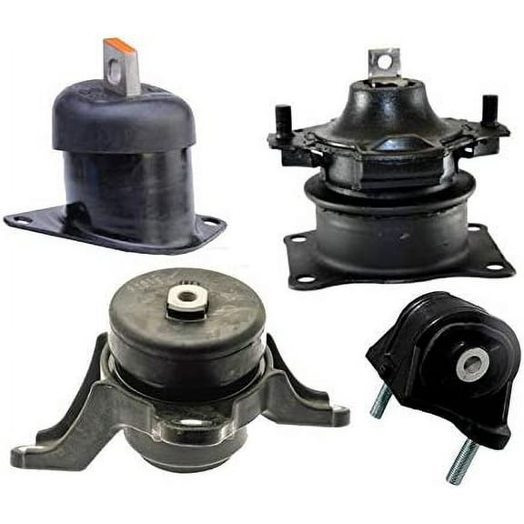 Fits 2009-2014 Acura TL 3.5L 3.7L AUTO, Engine Motor & Trans Mount Set 4pcs