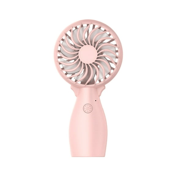 Hvmvliv Portable Fan Handheld Fan High Wind Power Outdoor Travel Coolings Portable Compact Fan Mini Silent Fan Pink