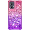 thumbnail image 2 of Case for Motorola Moto Edge 5G 2024 Case Girls Women,Liquid Glitter Shockproof Back Cover Soft TPU Bumper Silicone Slim Protective Cover for Moto Edge 5G 2024 Gradient Pink, 2 of 14