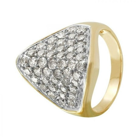 Foreli 2CTW Diamond 14K Two tone Gold Ring