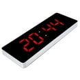 thumbnail image 4 of Domqga Clock,Digital LED Calendar Clock Temperature Wall Clocks EU Plug 110-240V, LED Calendar Clock, 4 of 11