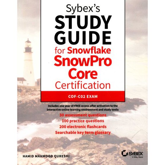 Pre-Owned Sybex's Study Guide for Snowflake Snowpro Core Certification: Cof-C02 Exam (Paperback)
