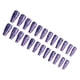 thumbnail image 2 of Minnieouse Uñas postizas de ataúd, estilo francés, resistentes a los arañazos, uñas artificiales a presión, pegatinas de manicura ajustables Arte de uñas tipo 32, 2 of 6