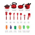 thumbnail image 4 of ICQOVD Pretend Kitchen Set Play Food Cutting Set Utensils Cookware Simulation Tool, 4 of 6