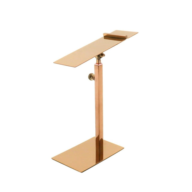 Metal Shoe Sandal Display Stand High Heel Shoe Riser Simple Appearance Rustproof Polished