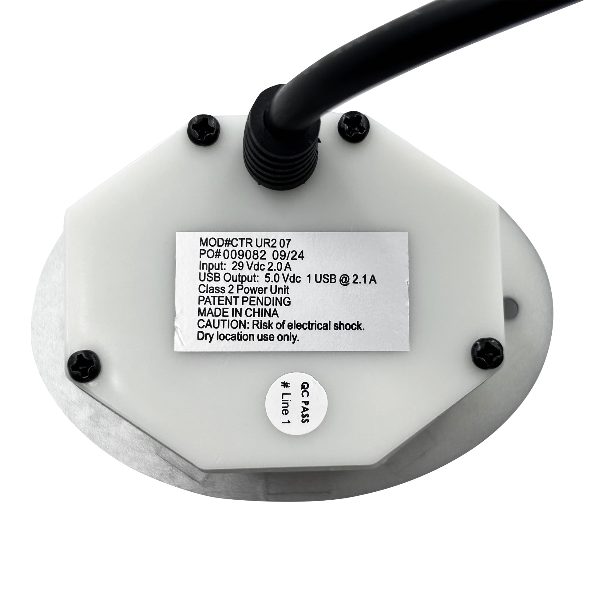 Raffel Systems 7 Button 5 Pin CTR UR2 07 Switch Hand Control Replacement with USB and Memory Plus Buttons for Power Recliner