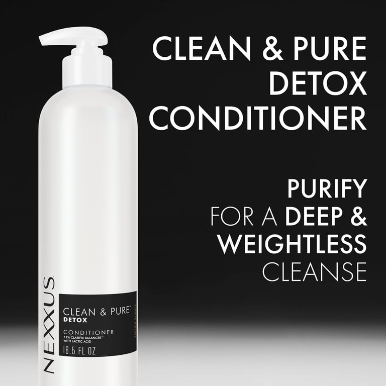 Nexxus Clean & Pure Conditioner for Professional-Level Detox Hair
