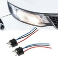 thumbnail image 4 of H4 Male Holder Line, Easy To Install Lamp Socket Connector Replacement High Efficiency Heat Resistance ABS + Copper 12V-24V With Pre Wiring For Lamp Socket, 4 of 8