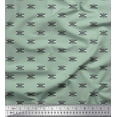thumbnail image 1 of Soimoi Cotton Voile Fabric Arrow Small Print Fabric by The Yard 56 Inch Wide, 1 of 1