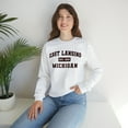 thumbnail image 7 of East Lansing MI Michigan Trip Vacation Moving Sweatshirt, Gifts, Crewneck, 7 of 7