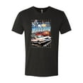 thumbnail image 2 of Wild Bobby, Mustang Untamed American Spirit Ford Cars and Trucks Men Premium Tri Blend Tee, Vintage Black, Small, 2 of 6