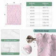thumbnail image 6 of Pink Branches Balloon Curtains 63 Inch Length for Living Room/Bedroom, Vintage Art Farmhouse Rod Pocket Privacy Door Curtains Decorative Tie Up Shade for Window 52"x63", 6 of 8