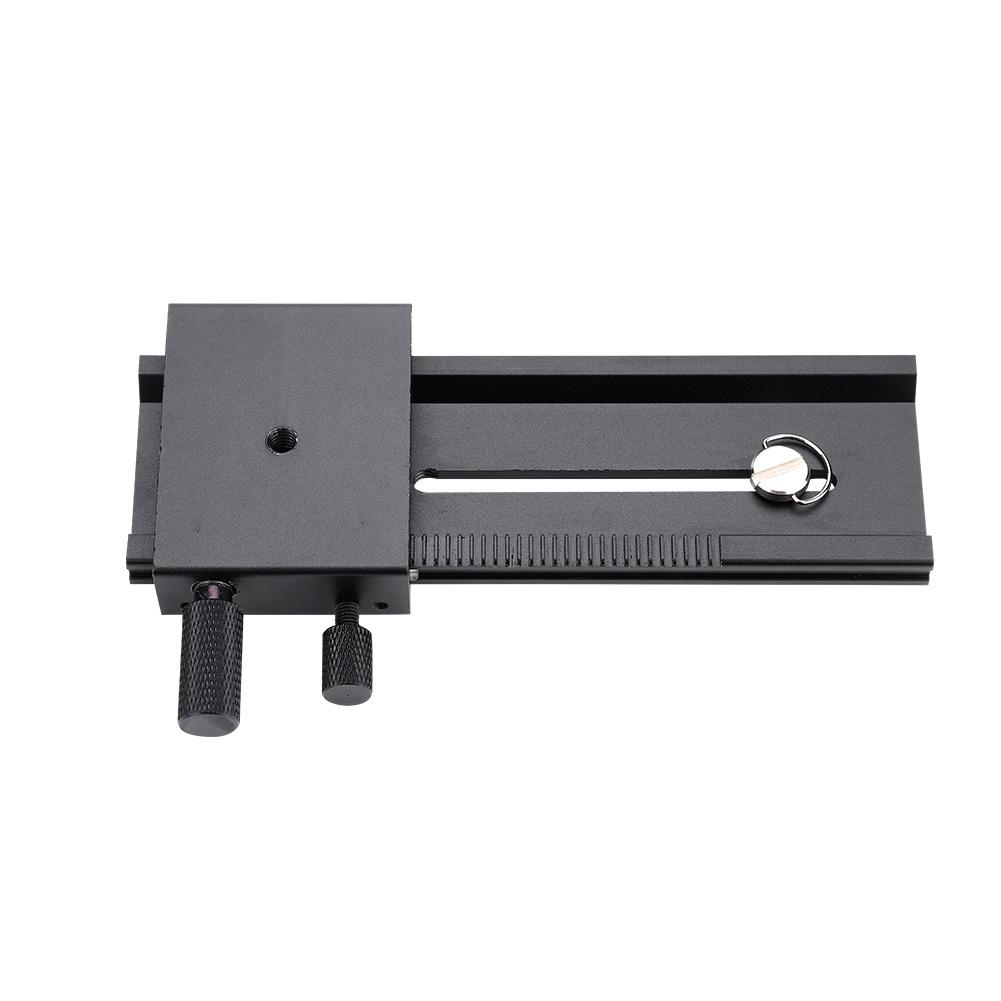 Rail Slider 11cm Précision Glissière Rail Caméra 11cm - Vis 1/4 Universelle - Prise De Vue Précise - Noir équipement Studio Photo