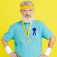 thumbnail image 5 of Jiibva 12Pcs Blank Award Ribbons Blue Prize Ribbon 1st Place Rosette Ribbon Winner Victory Award Medal Recognition Participation Ribbon for Competition Sport Event, 5 of 7