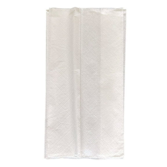 GEN GENTFOLDNAPK 1-Ply 7 in. x 13-1/4 in. Tall-Fold Napkins - White (10000/Carton)