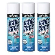 ANDIS Cool Care Plus Clipper Disinfectant Lubricating Spray 5-In-1 3 x CL-12750