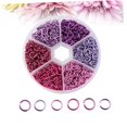 thumbnail image 4 of LEEYNEER Aluminum Jump Rings  DIY Jewelry Making and Crafts 6mm, 4 of 6