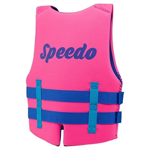 24” chest Speedo UV Neoprine Swim Vest Life Jacket 4-6 years 