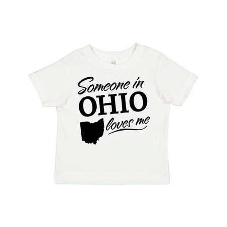 

Inktastic Someone in Ohio Loves Me Gift Toddler Boy or Toddler Girl T-Shirt
