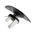 Baade Oval Indented Pickup Jack Output Plate Jackplate Jack Plug Socket