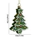 thumbnail image 3 of Adornos navideños, adornos navideños, regalos navideños Bola de Navidad con forma especial Colgante para árbol de Navidad Adornos navideños Decoración navideña Un colgante, 3 of 5