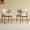 Walnut, variant on DRNANLIT Mid-Century Modern Wood Feet Dining Chairs Set of 2, Walnut – Stylish & Durable Oak Chairs for Home