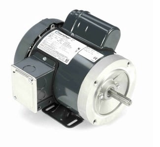 1/2 hp 1800 RPM 56C Frame TEFC 115/208-230V Marathon Electric Motor # G571