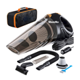 thumbnail image 1 of Aspirador para automóvil-Accesorios para automóvil-Aspirador para automóvil pequeño portátil de alta potencia de 12 V con accesorios, cable de 16 pies y bolsa-Kit esencial de viaje, 1 of 5