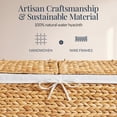 thumbnail image 4 of Best Choice Products Large Storage Basket w/ Separate Lid, Washable Sectioned Liner Bag  - Natural, 4 of 10