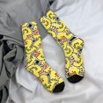 thumbnail image 5 of Logiee Ducks Print Adult Socks for Men & Women,Calf Socks, Ankle Socks,Boots Socks,Breathable Casual Sock,Unisex Crew Socks, 5 of 6