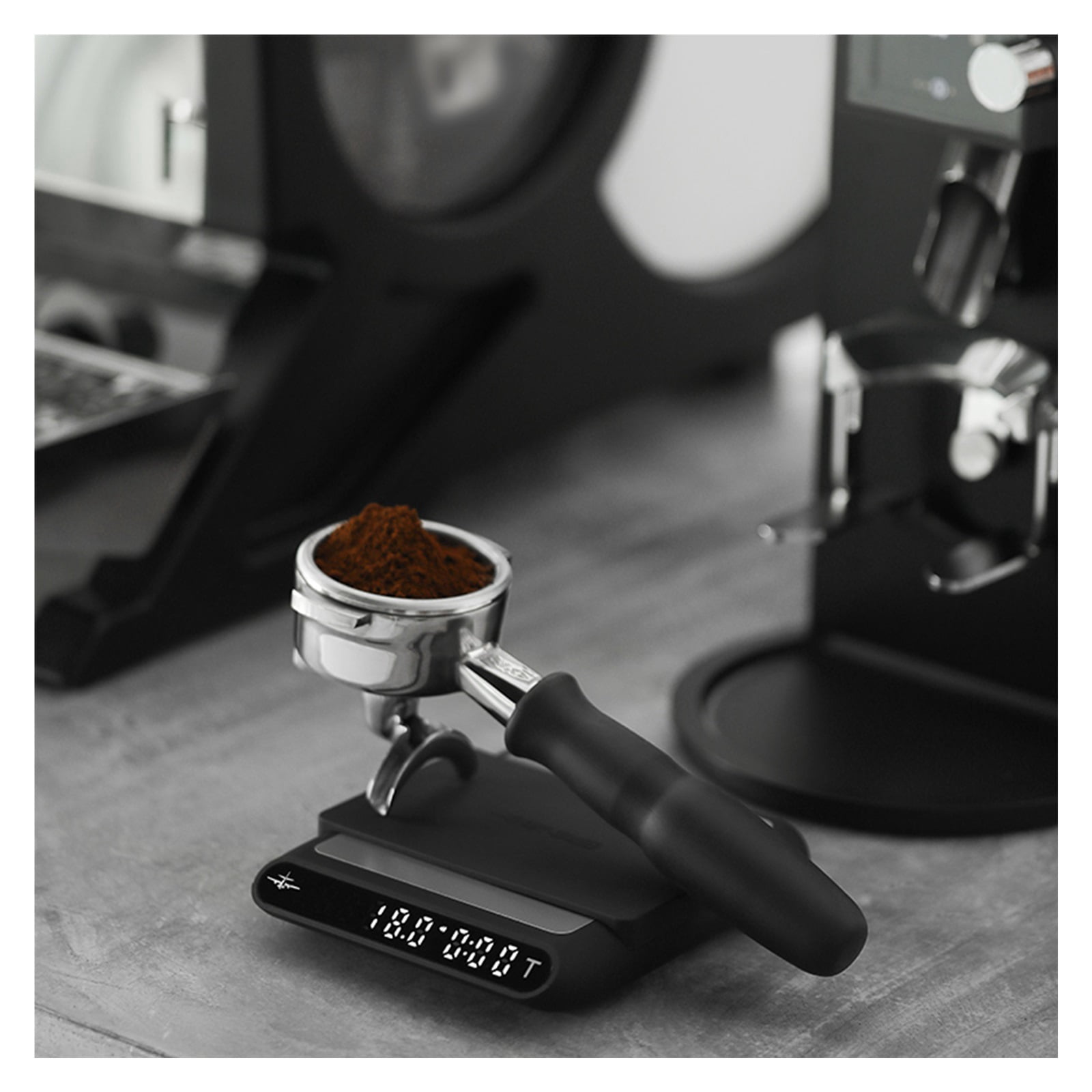 Intellint Electronic Coffee Scale With Automatic Timing Delicate Mini Kitchen Scales, Chic Home Barista Accessories