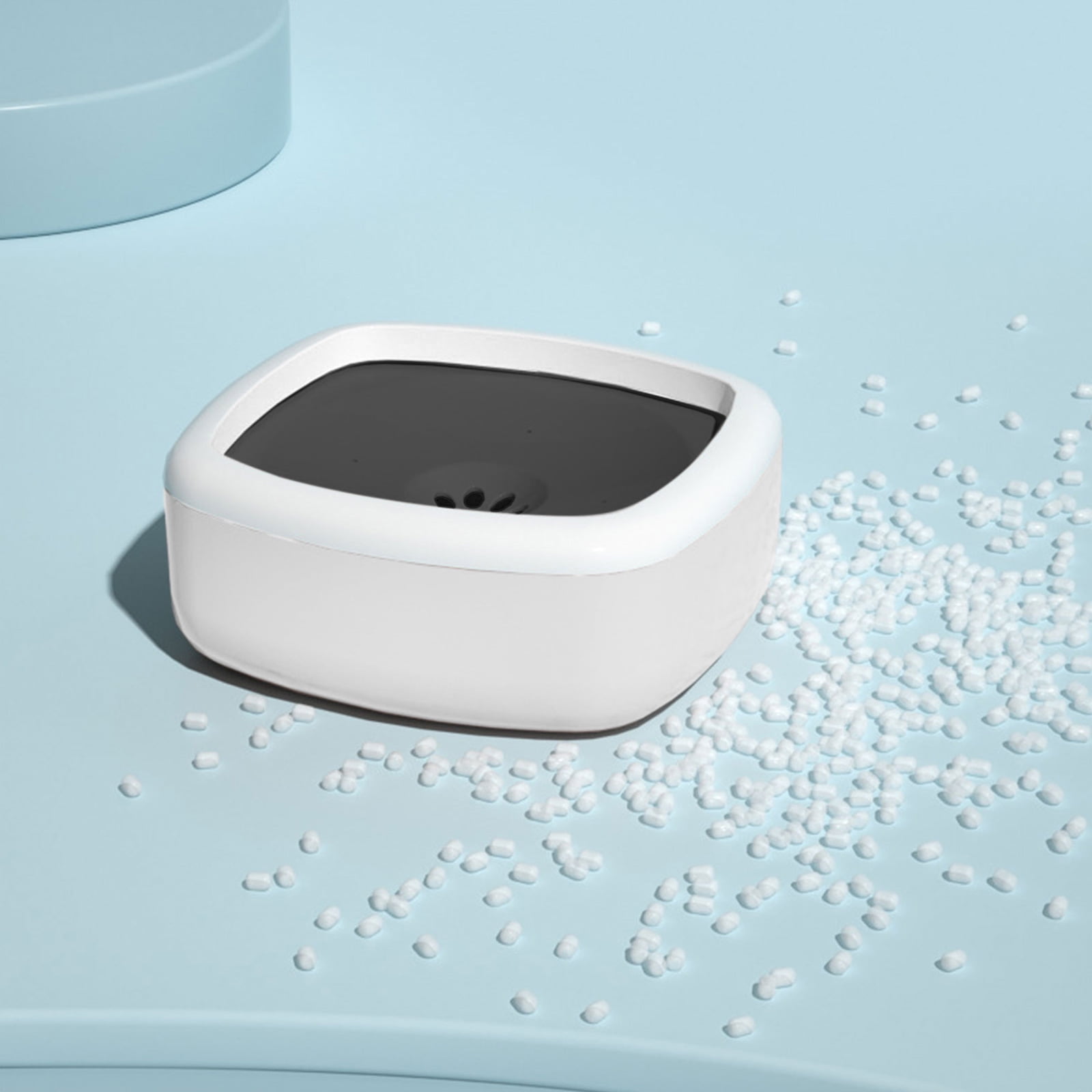 Water Bowl Carried Floating Bowl Anti-overflow Slowing Water Feeder Dispenser Pet Fountain Plastic Dogs Supplies