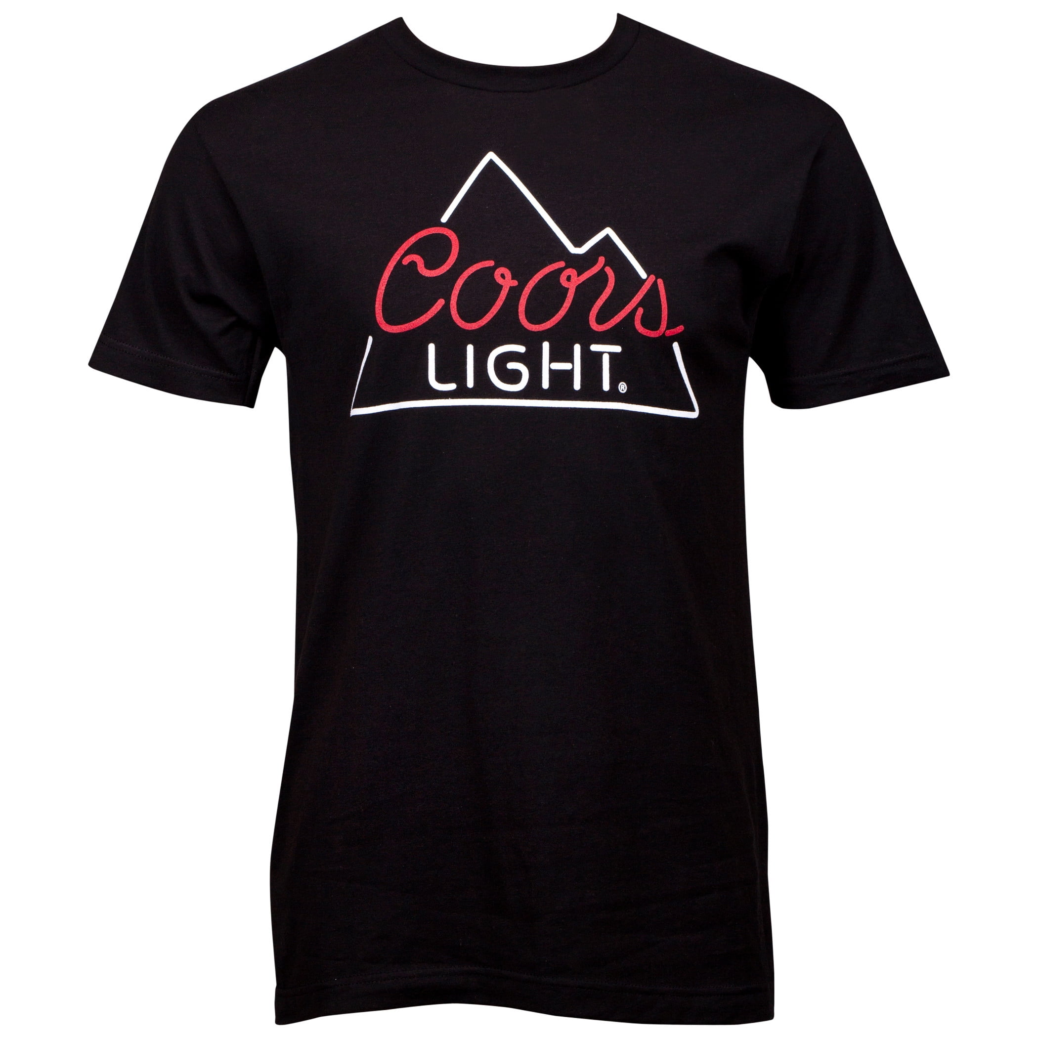 Coors Coors Light Neon Sign Black TShirtSmall