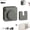 Gray, variant on Retractable Indoor Outdoor Clothesline with Anti-Droop Design, Space-Saving Drying Line for Towels, Sheets & More, 15Ft Retractable Clothesline for Bathroom, Laundry Room, Balcony, RV